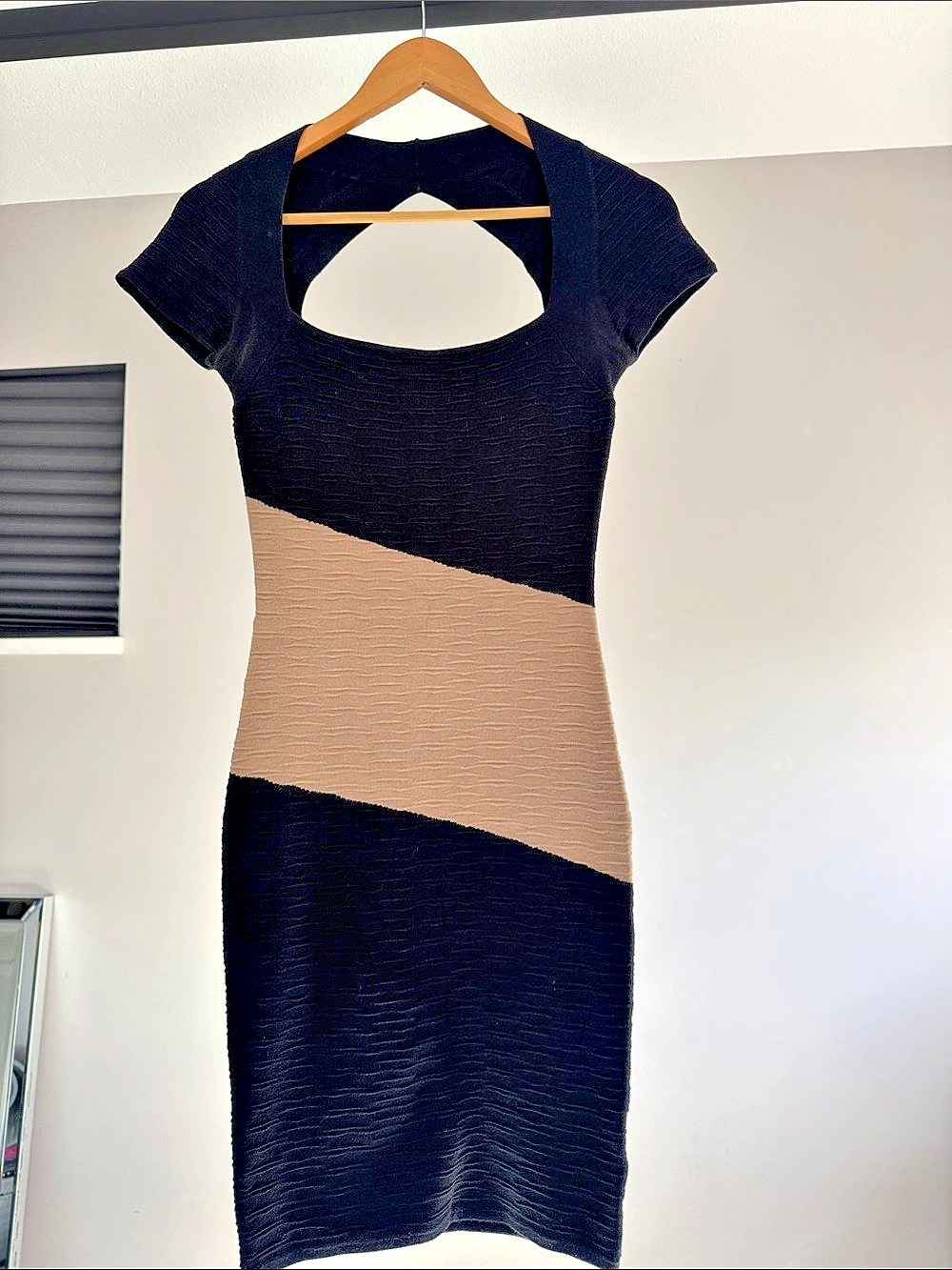 GUESS by Marciano Color Block Mini Dress XS Like New